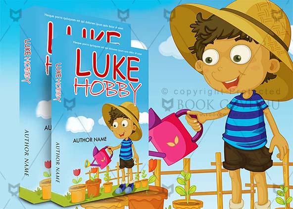 Children-book-cover-design-Luke Hobby-back