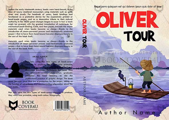 Children-book-cover-design-Oliver Tour-front