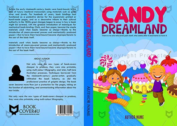 Children-book-cover-design-Candy Dreamland-front
