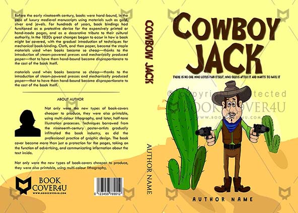 Children-book-cover-design-Cowboy Jack-front