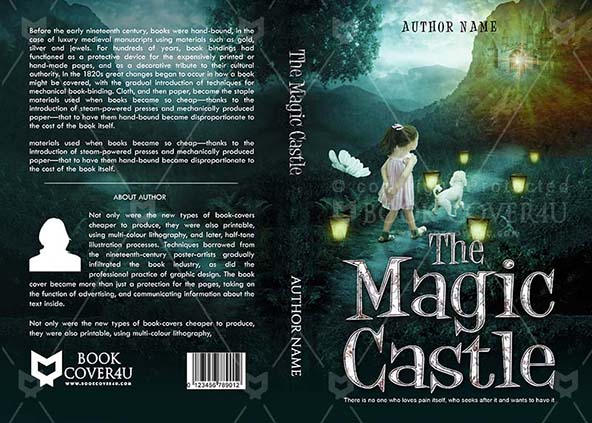 Children-book-cover-design-The Magic Castle-front