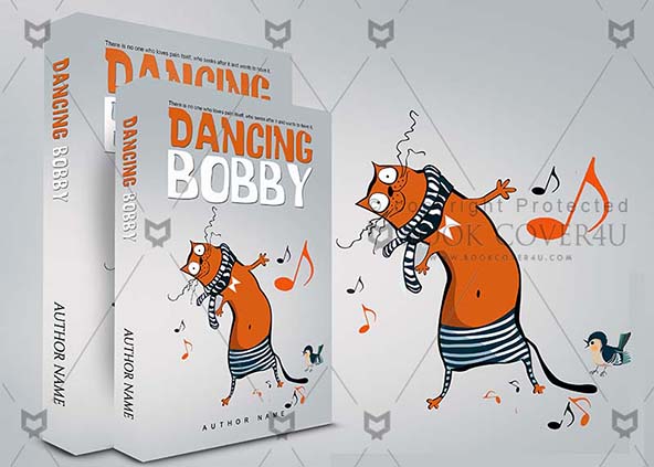 Children-book-cover-design-Dancing Bobby-back