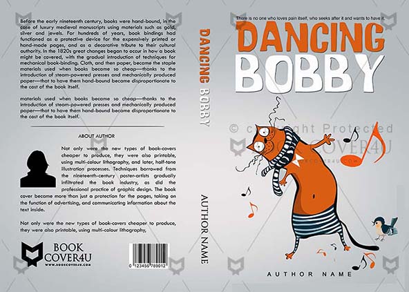 Children-book-cover-design-Dancing Bobby-front