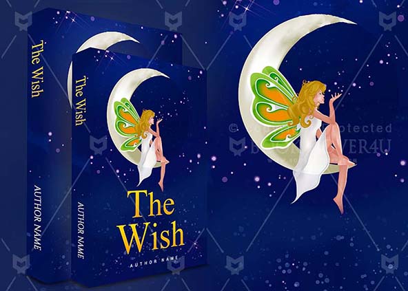 Children-book-cover-design-The Wish-back