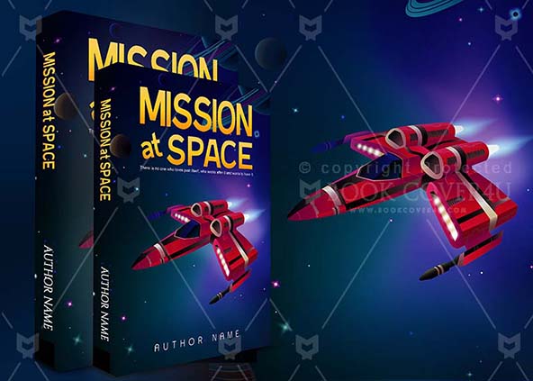Children-book-cover-design-Mission At Space-back