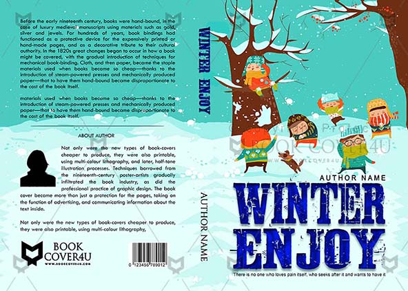 Children-book-cover-design-Winter Enjoy-front