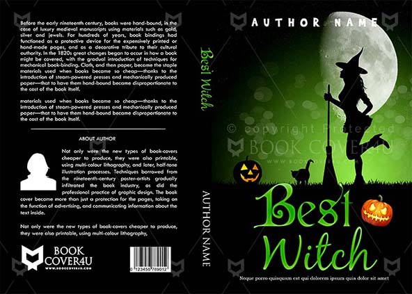 Horror-book-cover-design-Best Witch-front