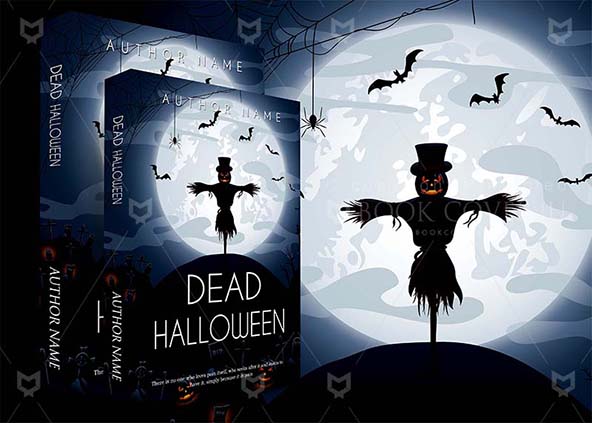 Horror-book-cover-design-Dead Halloween-back