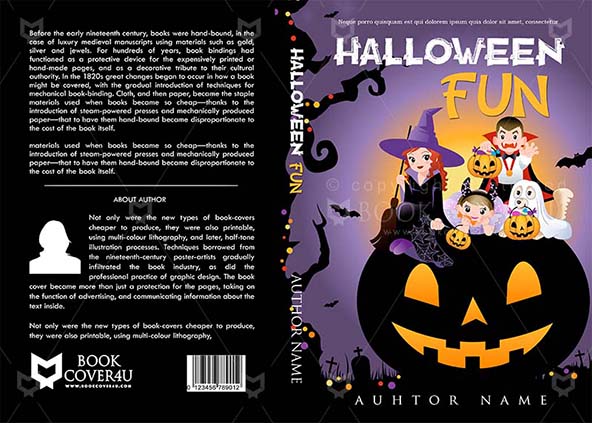 Horror-book-cover-design-Halloween Fun-front
