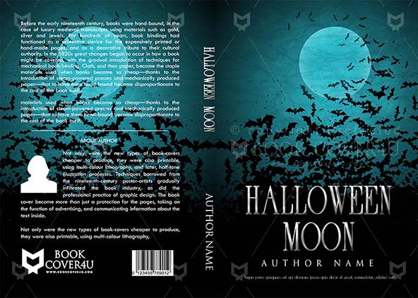 Horror-book-cover-design-Halloween Moon-front