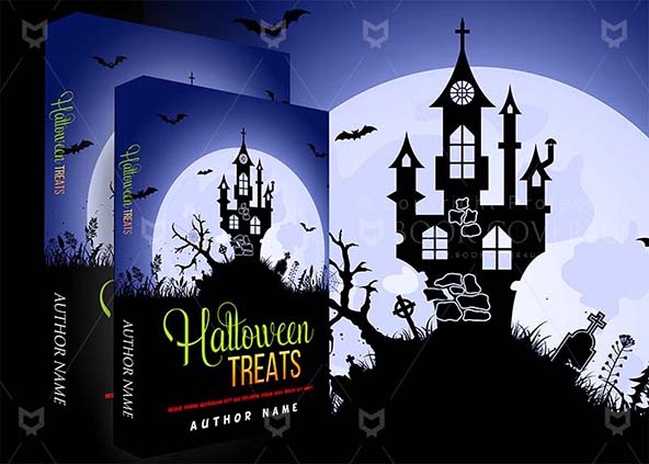 Horror-book-cover-design-Halloween Treats-back