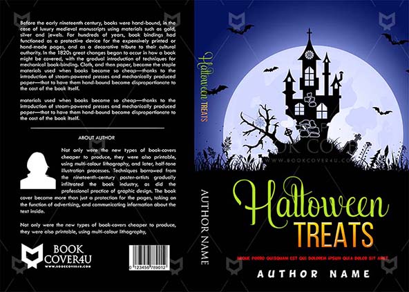 Horror-book-cover-design-Halloween Treats-front