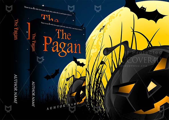 Horror-book-cover-design-The Pagan-back
