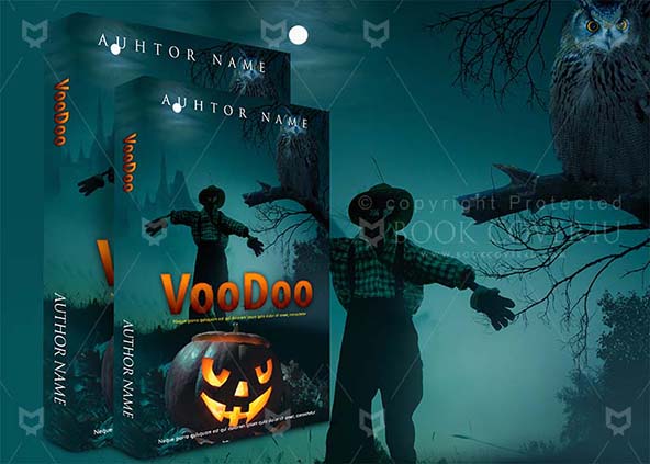 Horror-book-cover-design-Voodoo-back