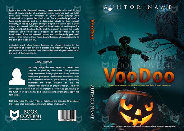 Horror-book-cover-design-Voodoo-front