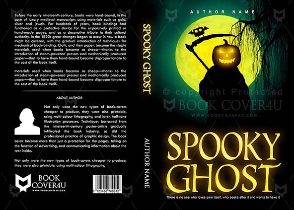 Horror-book-cover-design-Spooky Ghost-front