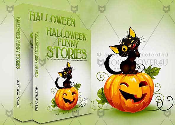 Children-book-cover-design-Halloween Funny Stories-back