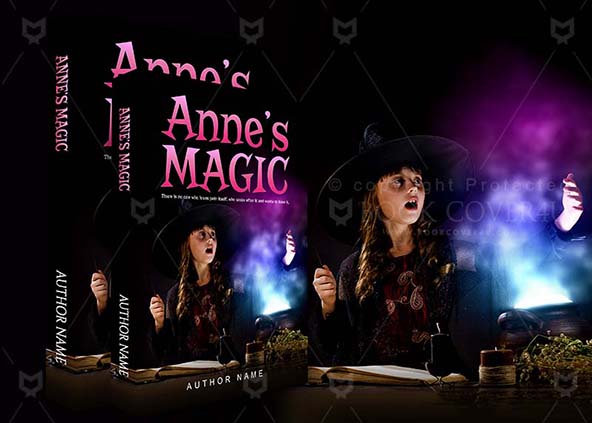 Horror-book-cover-design-Anne,s Magic-back
