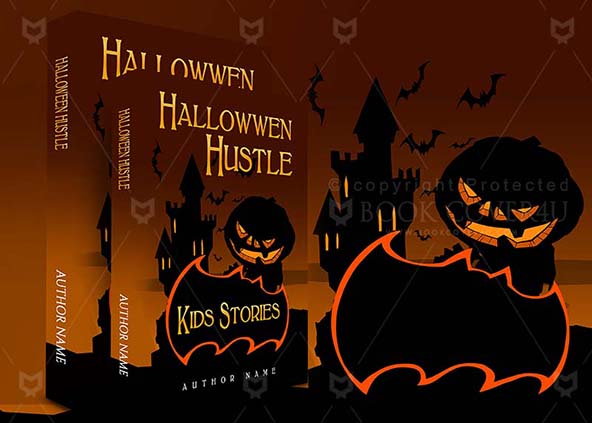 Horror-book-cover-design-Halloween Hustle-back