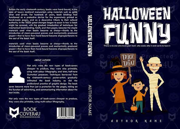 Children-book-cover-design-Halloween Funny-front