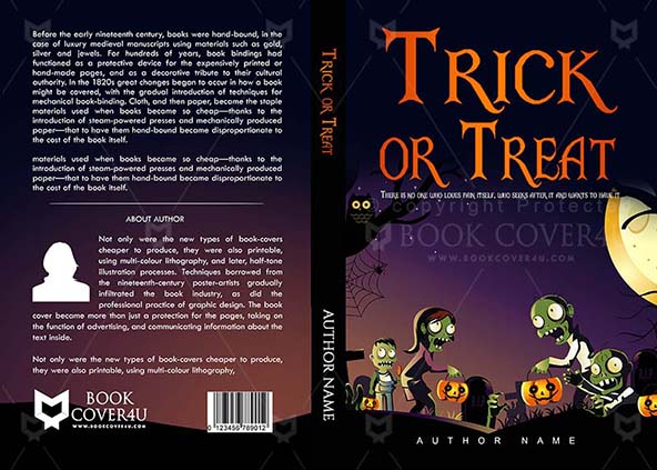 Horror-book-cover-design-Trick Or Treat-front