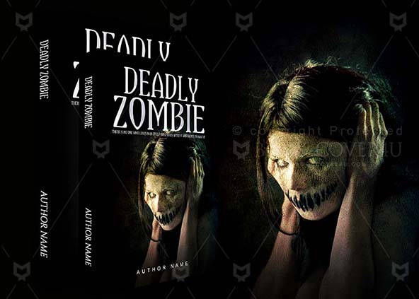 Horror-book-cover-design-Deadly Zombie-back