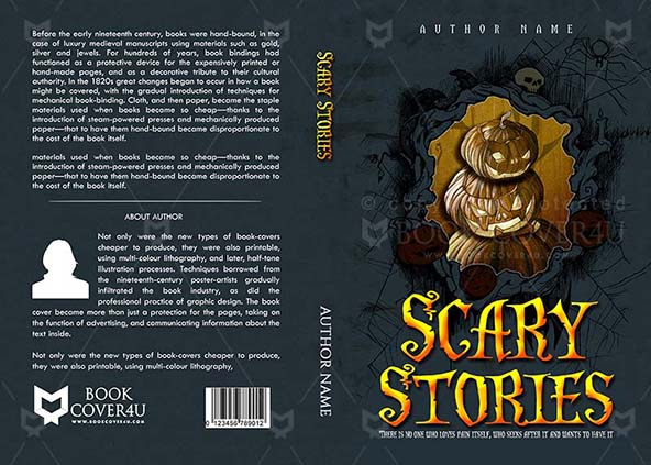 Children-book-cover-design-Scary Stories-front