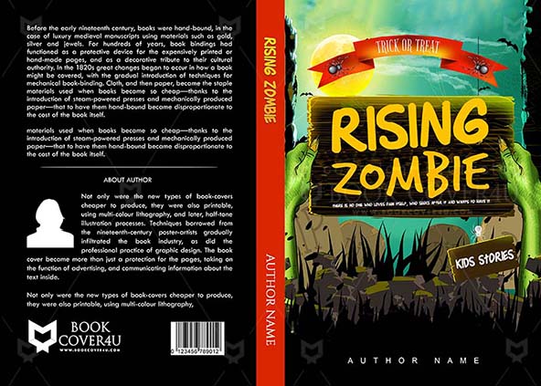 Horror-book-cover-design-Rising Zombie-front