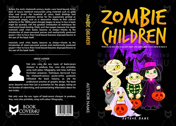 Horror-book-cover-design-Zombie Children-front