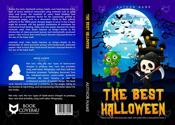 Horror-book-cover-design-The Best Halloween-front