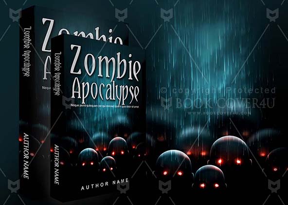 Horror-book-cover-design-Zombie Apocalypse-back