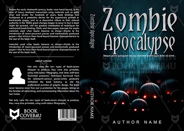 Horror-book-cover-design-Zombie Apocalypse-front