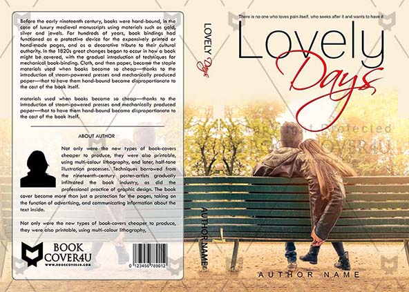 Romance-book-cover-design-Lovely Days-front