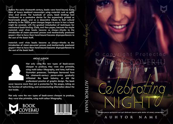 Romance-book-cover-design-Celebrating Night-front