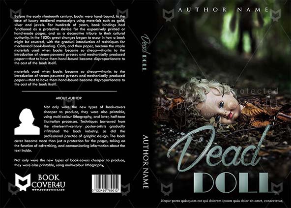 Horror-book-cover-design-Dead Doll-front