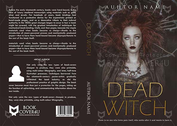 Horror-book-cover-design-Dead Witch-front