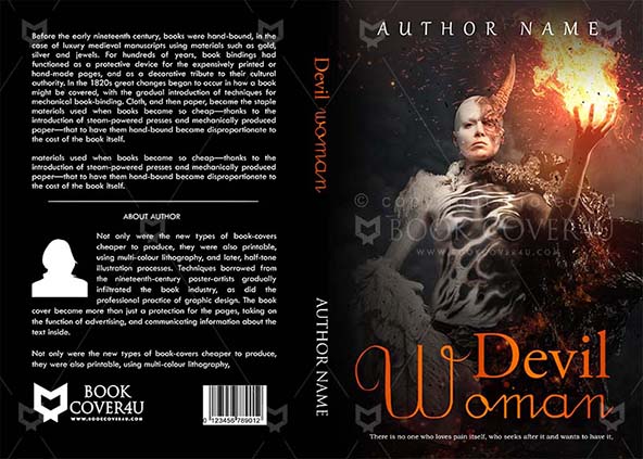 SCI-FI-book-cover-design-Devil Woman-front