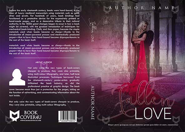 Romance-book-cover-design-Fallen Love-front