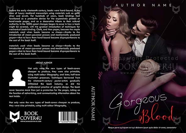 Horror-book-cover-design-Gorgeous Blood-front