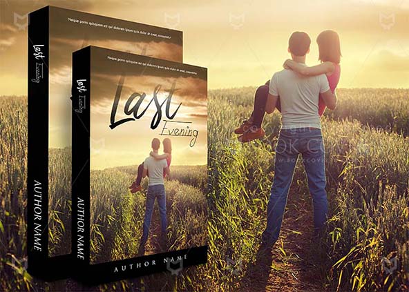 Romance-book-cover-design-Last Evening-back