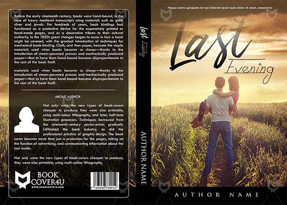 Romance-book-cover-design-Last Evening-front