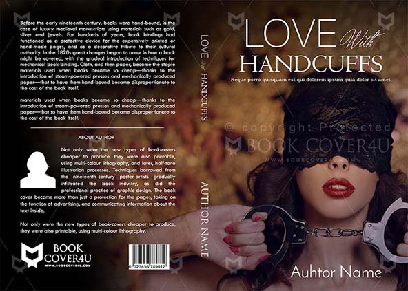 Romance-book-cover-design-Love With Handcuffs-front