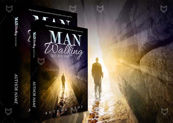 Fantasy-book-cover-design-Man Walking Out......-back