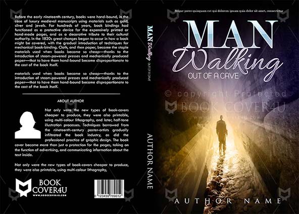 Fantasy-book-cover-design-Man Walking Out......-front