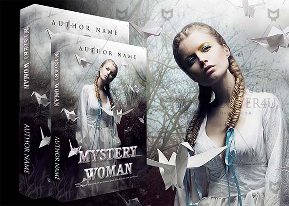 Romance-book-cover-design-Mystery Woman-back