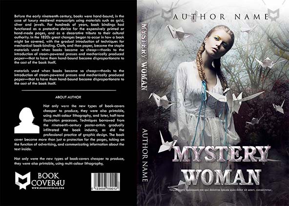 Romance-book-cover-design-Mystery Woman-front