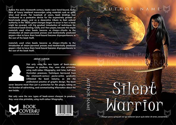 Thrillers-book-cover-design-Silent Warrior-front