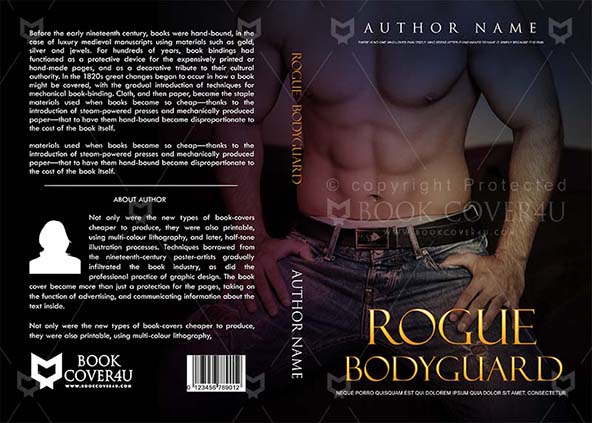 Romance-book-cover-design-Rogue Bodyguard-front