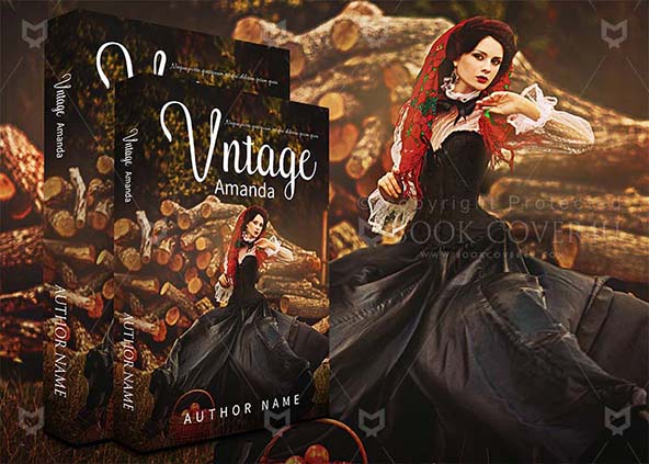 Romance-book-cover-design-Vintage Amanda-back