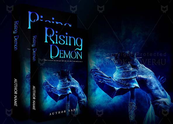 Horror-book-cover-design-Rising Demon-back